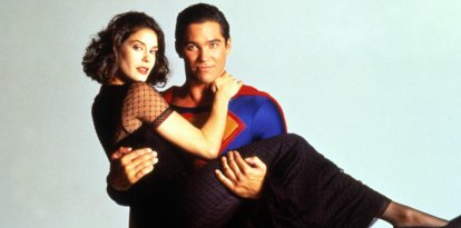 Dean Cain y Teri Hatcher en Las nuevas aventuras de Superman
