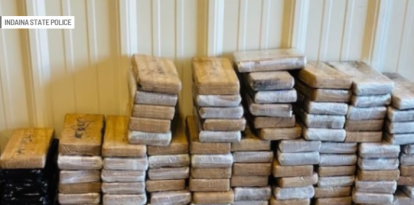 Cargamento de cocaína incautado en Indiana/ Edit a partir de captura de pantalla