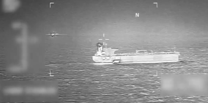 Captura de pantalla de grabación compartida por el Comando Sur de EEUU