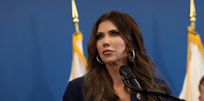 Kristi Noem en Nueva York/ Timothy A. Clary