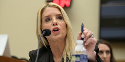 Pam Bondi en Capitol Hill/ Roberto Schmidt