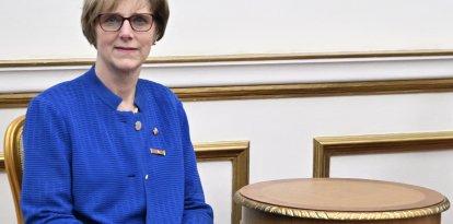Laura Dogu, jefa de la misión diplomática de EEUU en Venezuela