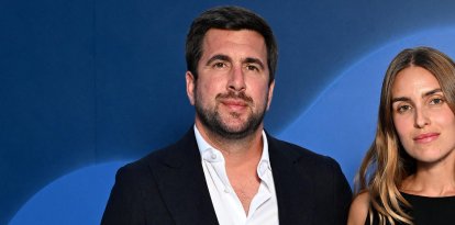 El presidente del Grupo COX, Enrique Riquelme Vives, durante una gala