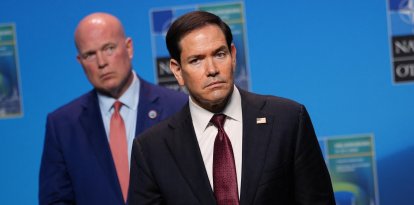 El secretario de Estado, Marco Rubio, en Suecia