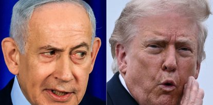 Benjamín Netanyahu y Donald Trump.