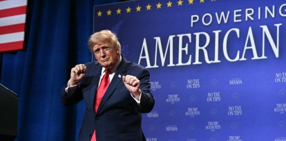 Donald Trump en Las Vegas, Nevada/ Jim Watson