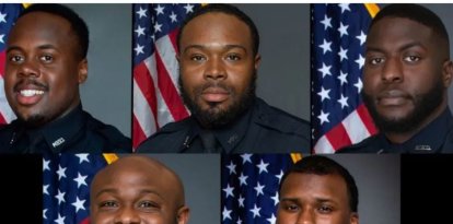 Los cinco agentes del Departamento de Policía de Memphis (MPD) acusados de la muerte de Tyre Nichols.