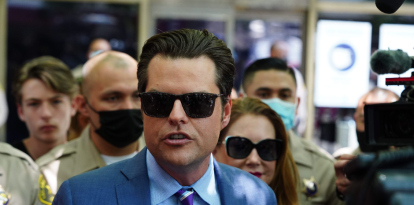 El representante de Florida, Matt Gaetz