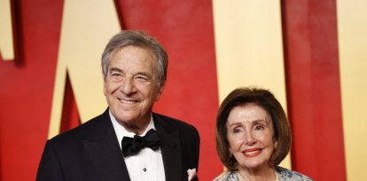 La ex presidenta de la Cámara de Representantes de Estados Unidos, Nancy Pelosi, y su esposo Paul Pelosi