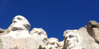 Image #: 32031019    Mount Rushmore, in South Dakota, likely will last 7 million years, but you probably want to get here a little sooner. It is located in South Dakota's Black Hills. (Ellen Creager/Detroit Free Press/MCT)       Detroit Free Press/ MCT /LANDOV