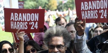 El candidato socialista Cornel West