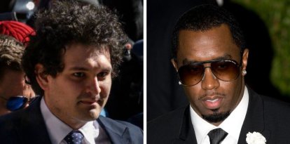 Imágenes de archivo de Sam Bankman-Fried y Sean Diddy Combs.