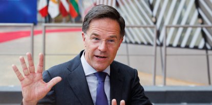 Mark Rutte en Consejo Europeo