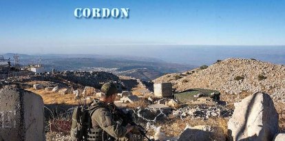 Un soldado israelí en la frontera con Líbano preparado para la operación terrestre.