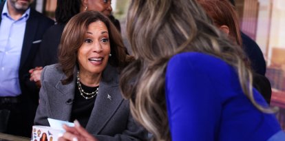 Elecciones presidenciales 2024: Kamala Harris pasó por el programa 'The View'.