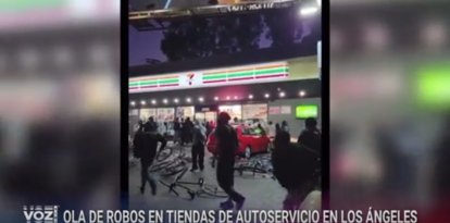 Ola de robos en tiendas de autoservicio en Los Ángeles