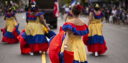 Baile tradicional colombiano en New Jersey