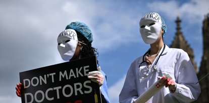 Manifestación en contra de la eutanasia