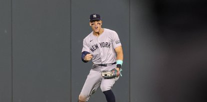 Aaron Judge (99), jardinero central de los New York Yankees