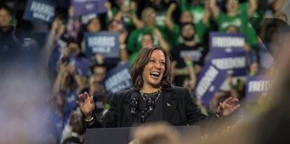 Elecciones Presidenciales 2024 | Kamala Harris, en un acto de campaña en Pensilvania