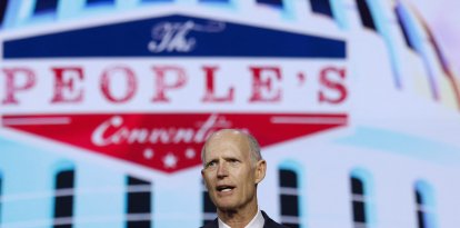 El senador republicano Rick Scott