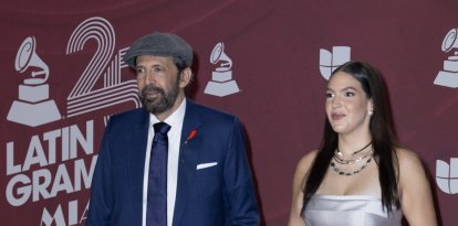 Juan Luis Guerra y su hija Paulina Guerra Vega