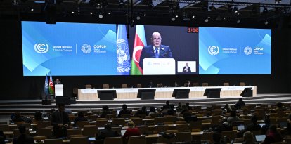 Una imagen de la cumbre del COP29