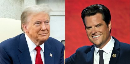 Trump y Gaetz en una foto de archivo