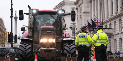 Los agricultores protestan