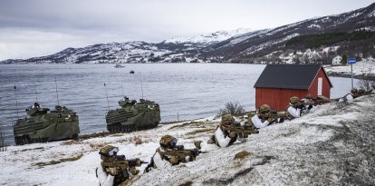 Ejercicios militares de la OTAN en Noruega