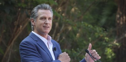 El gobernador de California Gavin Newsom