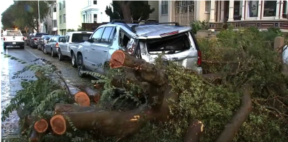 Destrozos en San Francisco