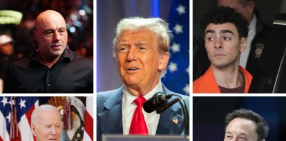 Joe Rogan, Joe Biden, Donald Trump, Luigi Mangione y Elon Musk fueron algunos de los protagonistas de 2024.