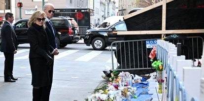 Joe y Jill Biden rinden homenaje a las víctimas del atentado terrorista en Bourbon Street