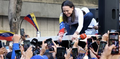 La líder de la oposición venezolana María Corina Machado