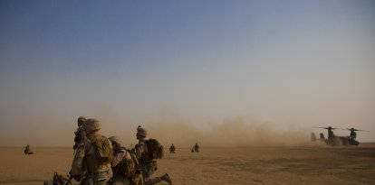 Marines en maniobras en la región del Golfo