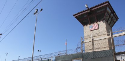 Una imagen de archivo de la prisión militar estadounidense en la bahía de Guantánamo, Cuba