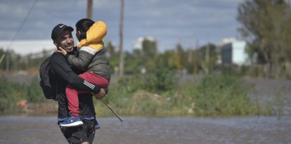 Inundaciones en Bahía Blanca