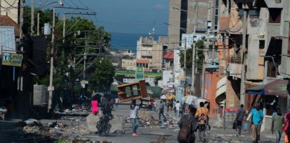 Puerto Príncipe, Haití, después de que las pandillas tomaran el control de la región.