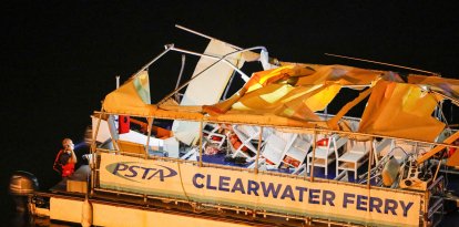 Colisión náutica en Clearwater (Florida)