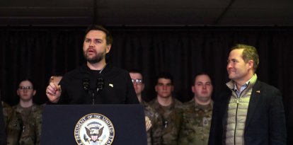 JD Vance y Mike Waltz en una imagen de archivo