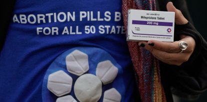 Una imagen de referencia de la píldora abortiva ‘mifepristona’