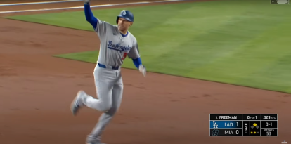 Freddie Freeman conectó un jonrón
