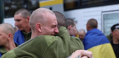 Prisioneros de guerra ucranianos liberados