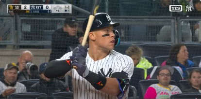 Aaron Judge conecta un jonrón