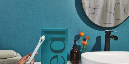 Dispositivo Teal Wand (Photo by Nicole Morrison  Teal Health  AFP)