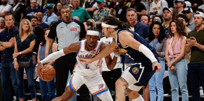 Shai Gilgeous-Alexander, estrella de los Thunder, ante los Nuggets