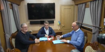 Reunión de Macron con otros líderes camino a Kiev
