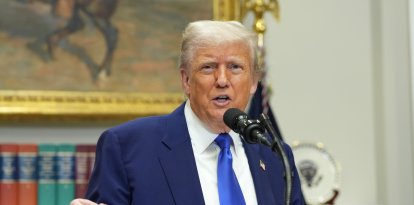 Donald Trump en la Casa Blanca (Archivo)