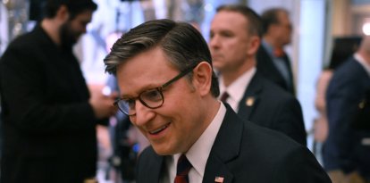 Mike Johnson en Capitol Hill/ Alex Wroblewski